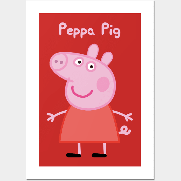 Peppa Pig Wall Art by Click